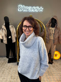 Pull + Snood Gris