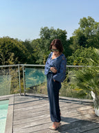 Pantalon Diego Bleu Marine