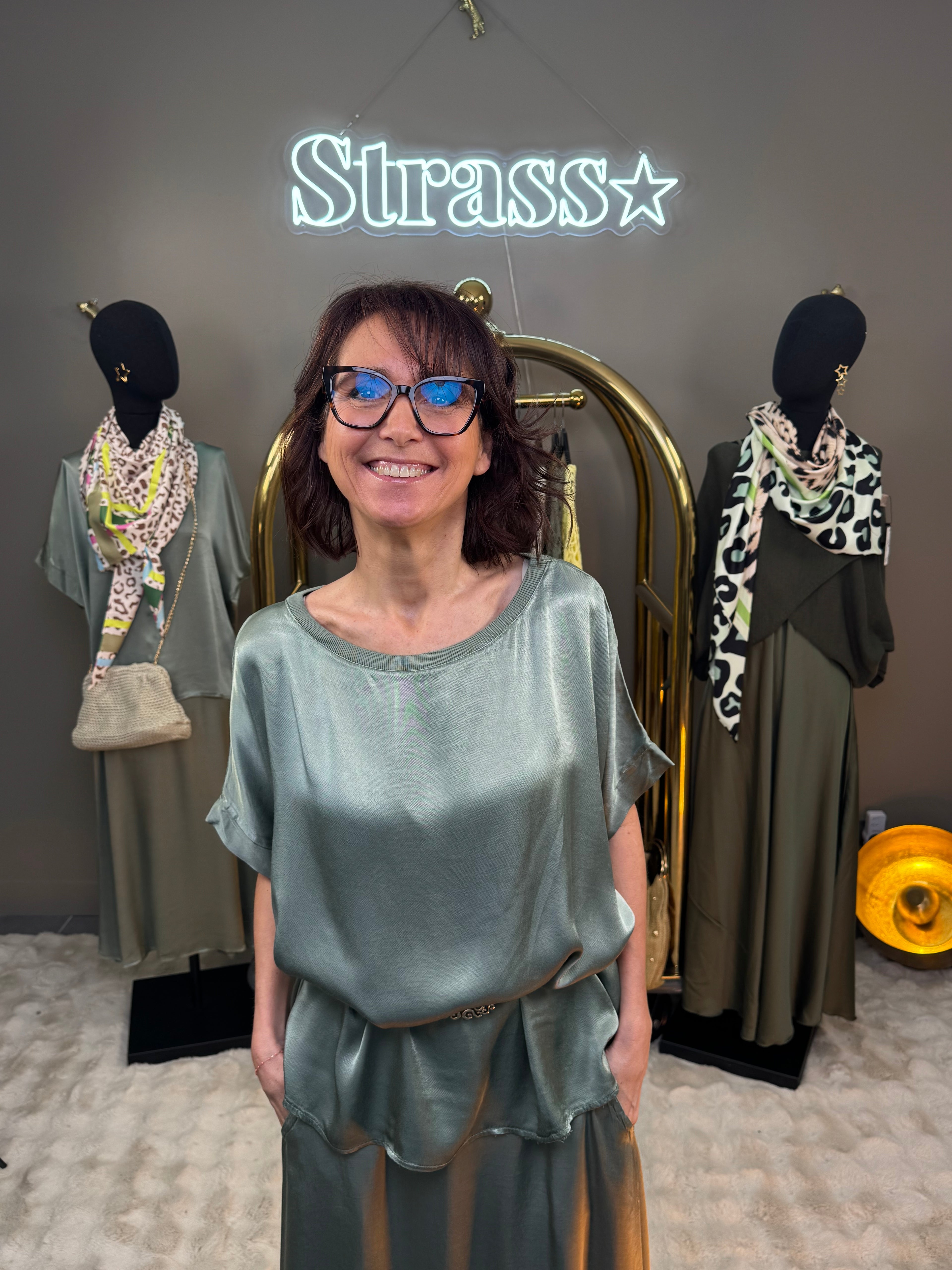 Blouse Esteban Kaki