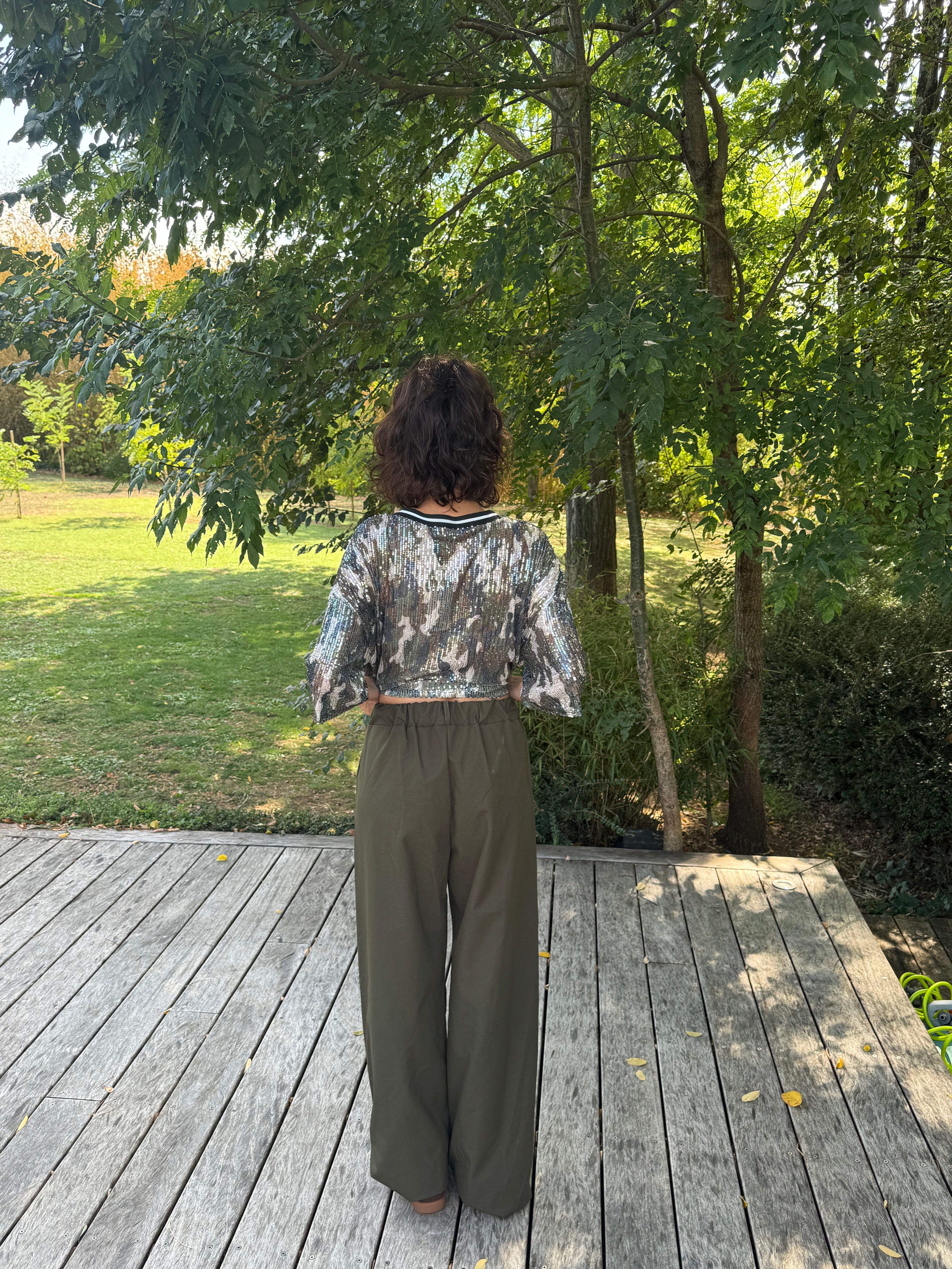 Pantalon Jocelyn Kaki