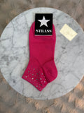 Chaussettes Strass Fuchsia