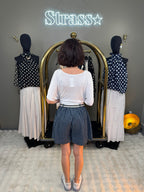 Short Jean Rayé