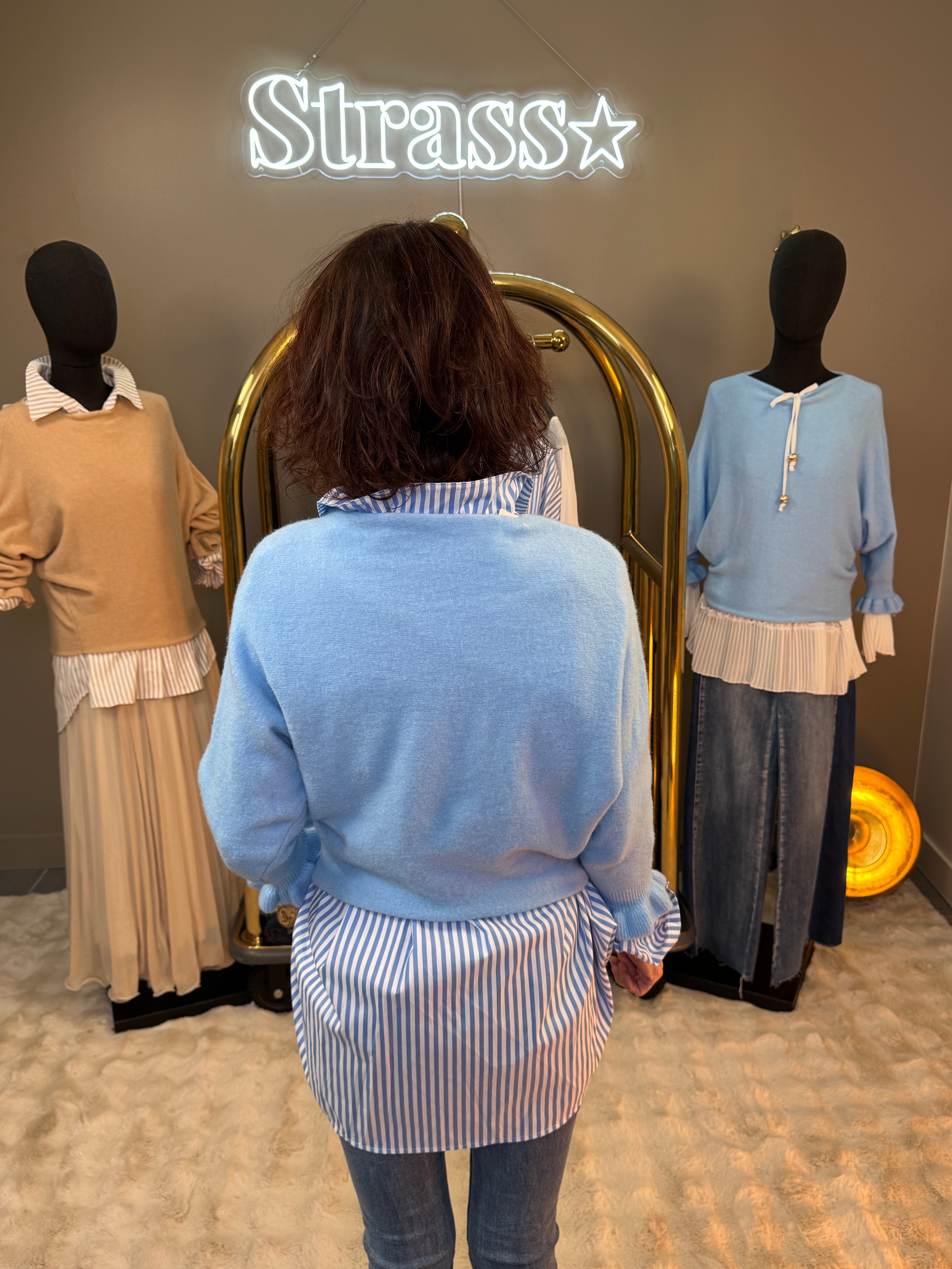 Pull Volli Bleu Ciel