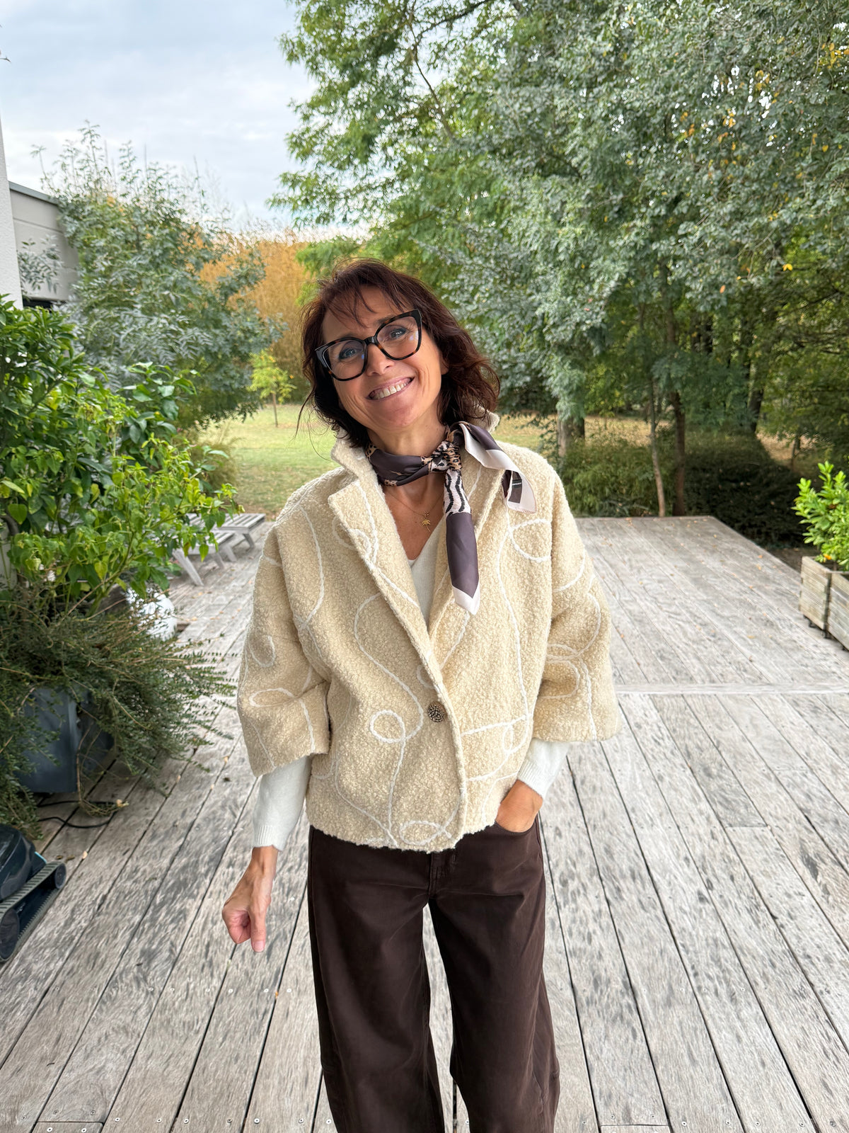 Veste Roma Beige