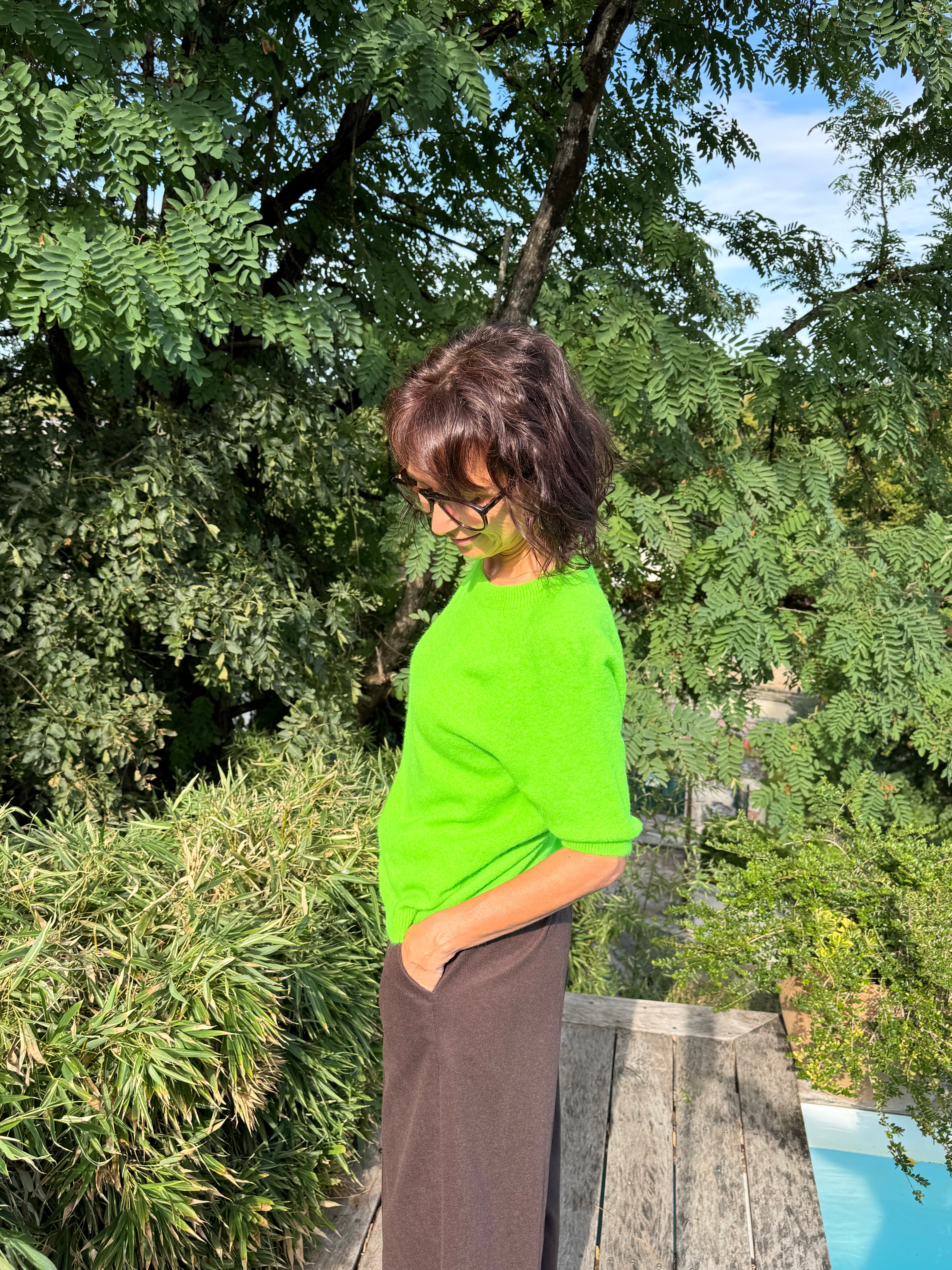 Pull Valentin Vert