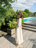 Robe Solange Beige