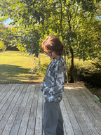 Blouse noeud camouflage