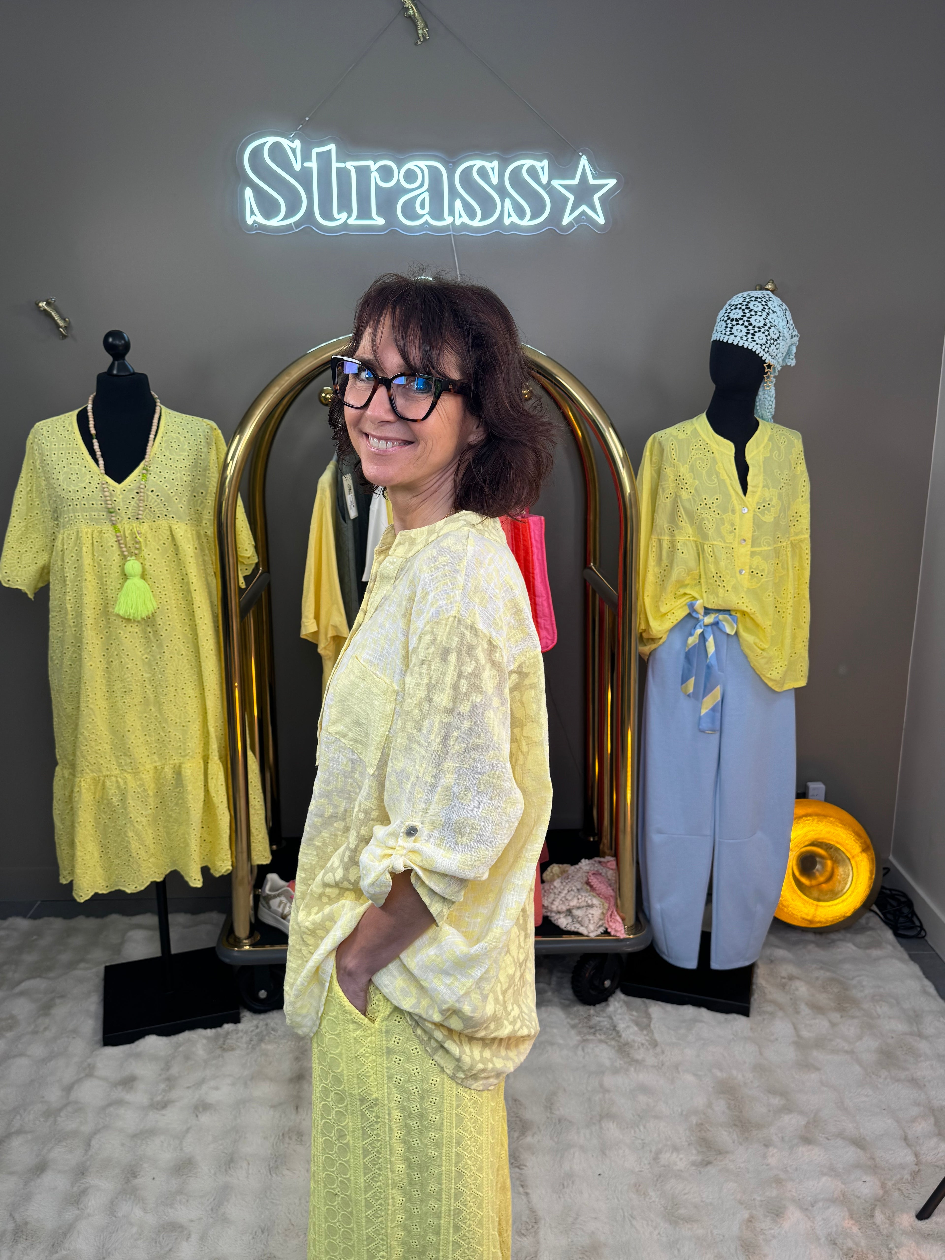 Blouse Leonardo Jaune