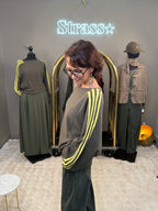 Pull Natacha kaki et jaune