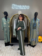 Ensemble Jog sweat + pantalon Kaki