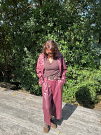 Pantalon 3/4 Cyril Bordeaux