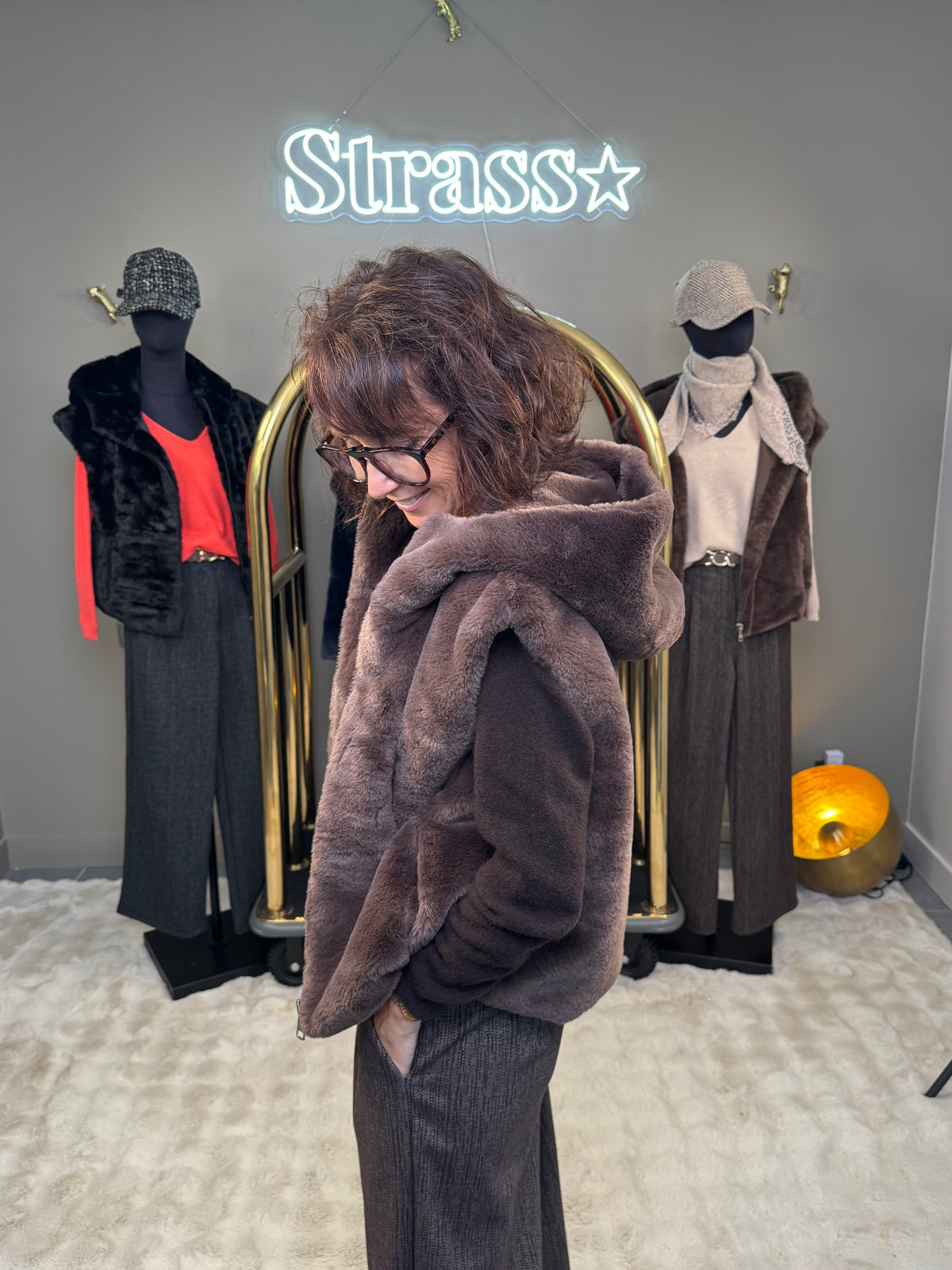 Gilet Lapinou Choco