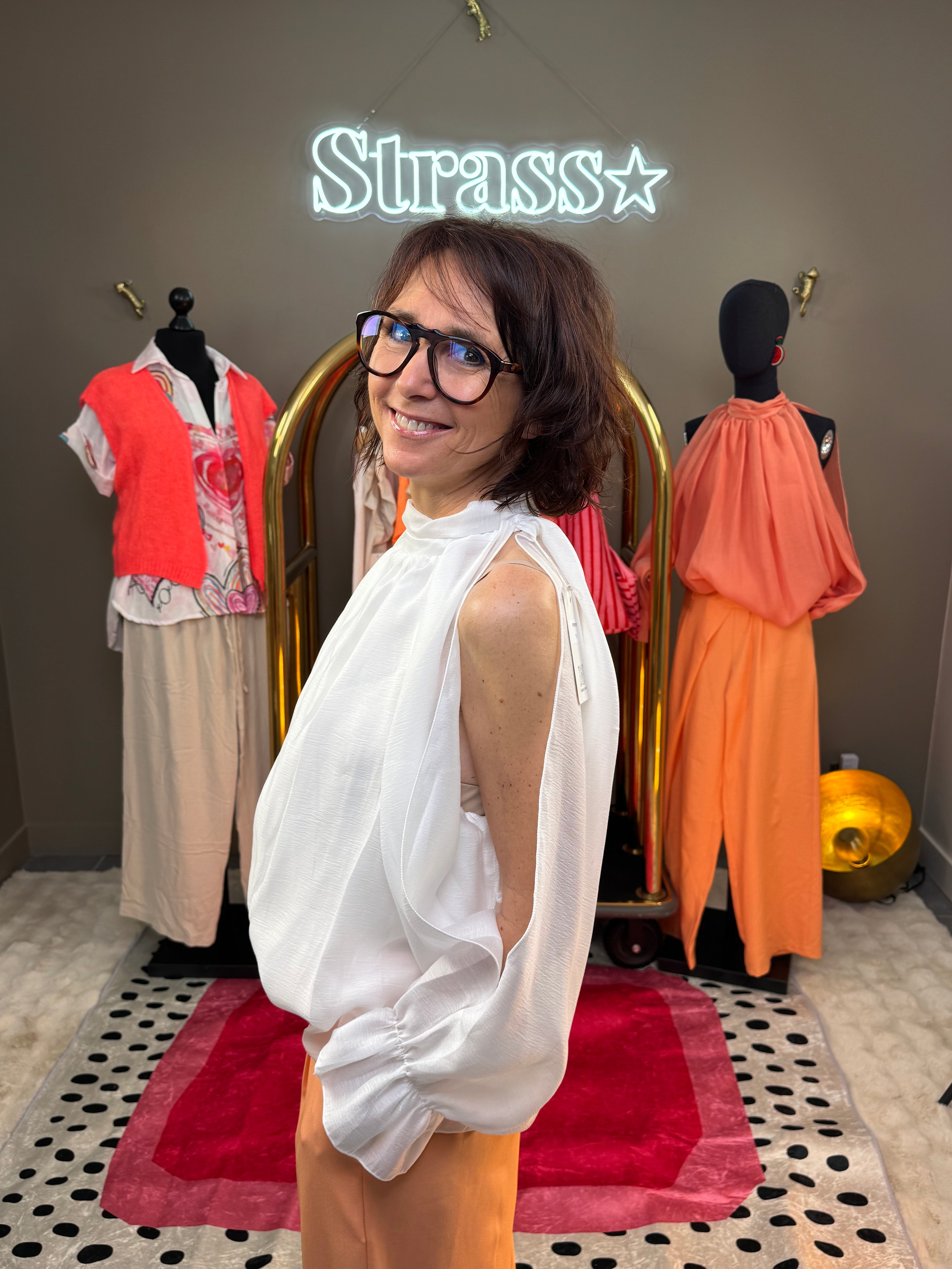 Haut Amélie Blanc