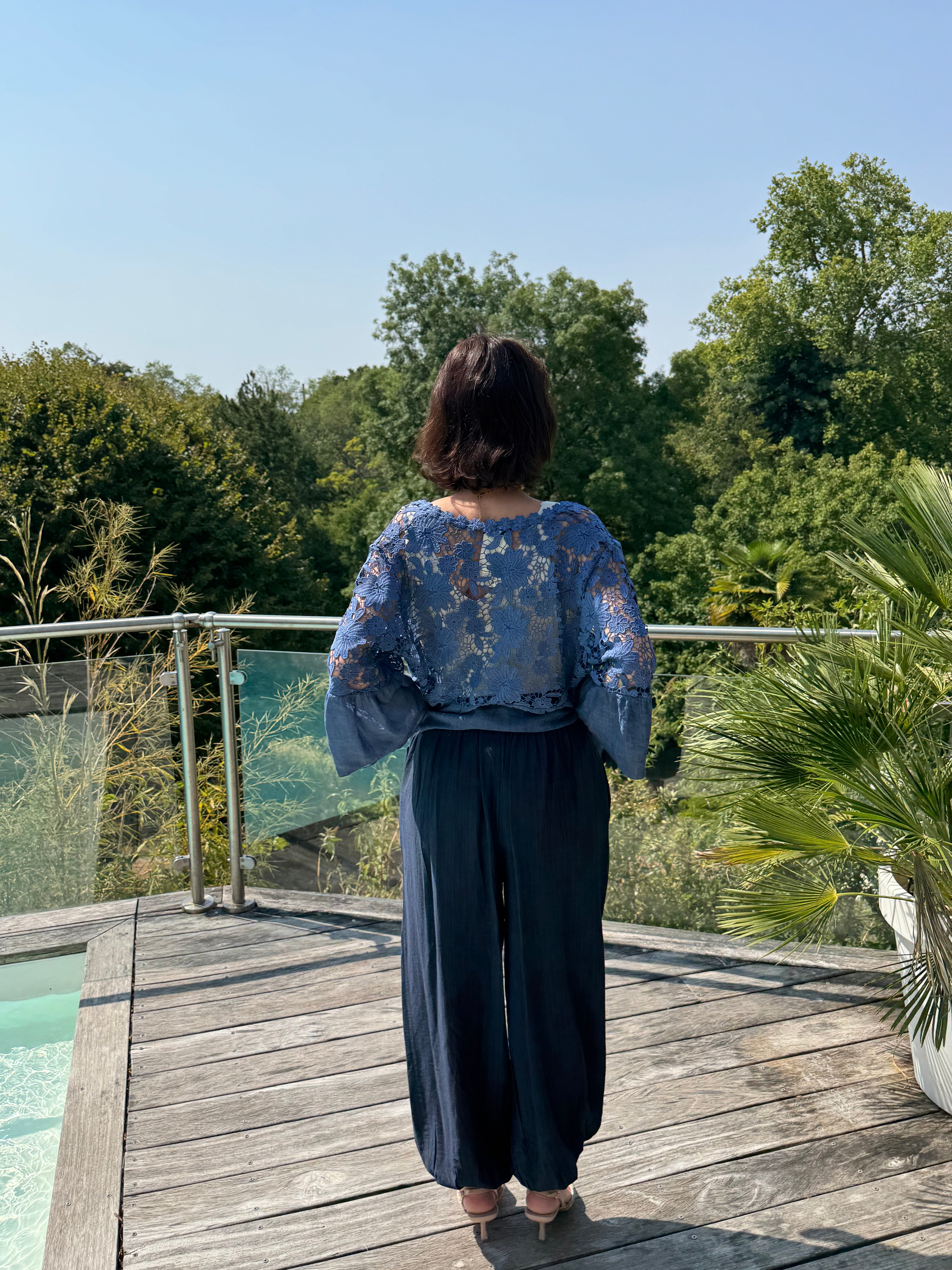 Pantalon Diego Bleu Marine