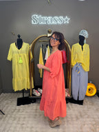 Robe Charline Corail￼