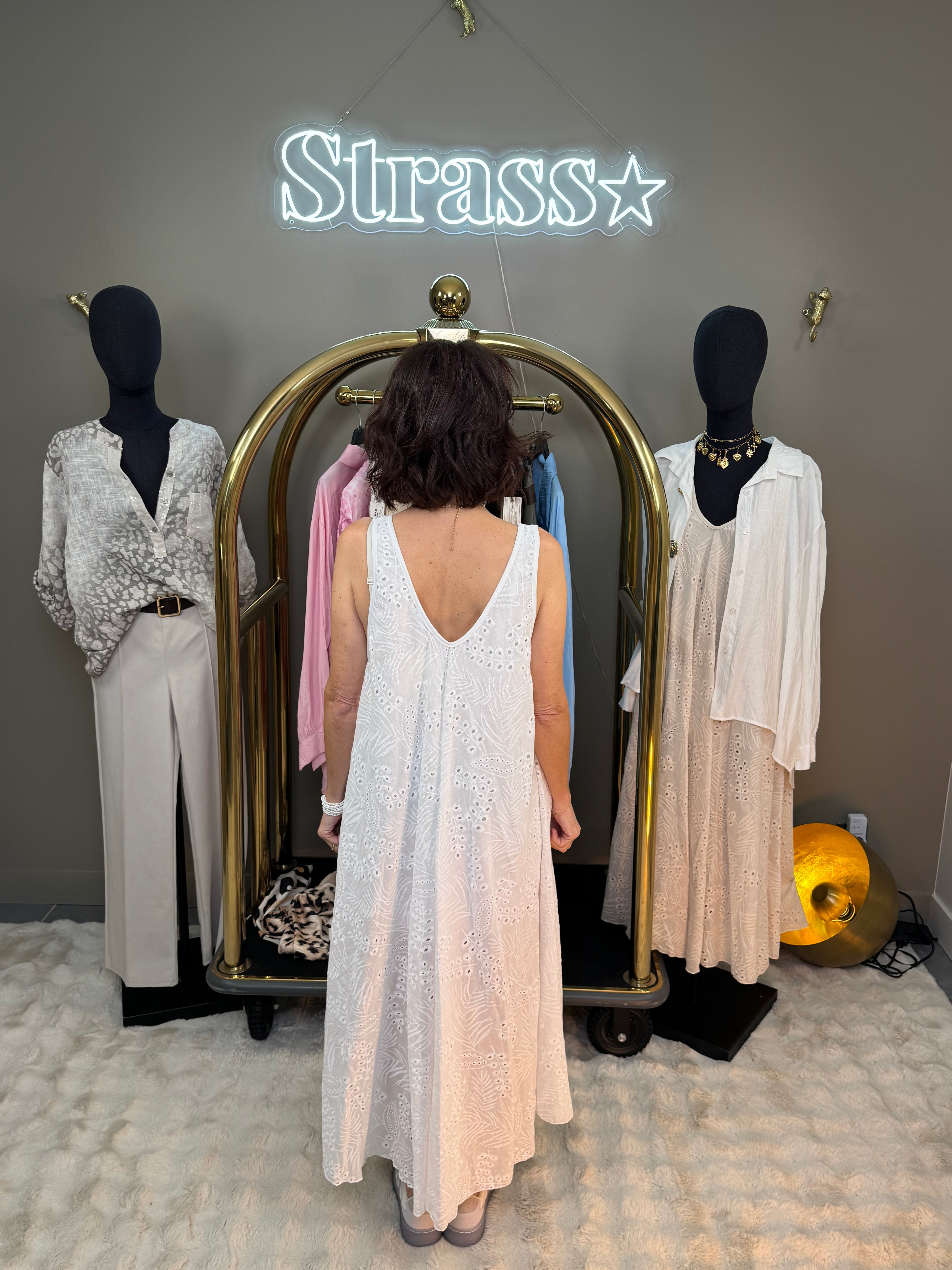 Robe Del Sol Blanche