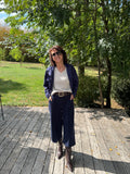 Pantalon 3/4 Alban Bleu Marine