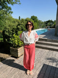 Pantalon Jasmine Corail