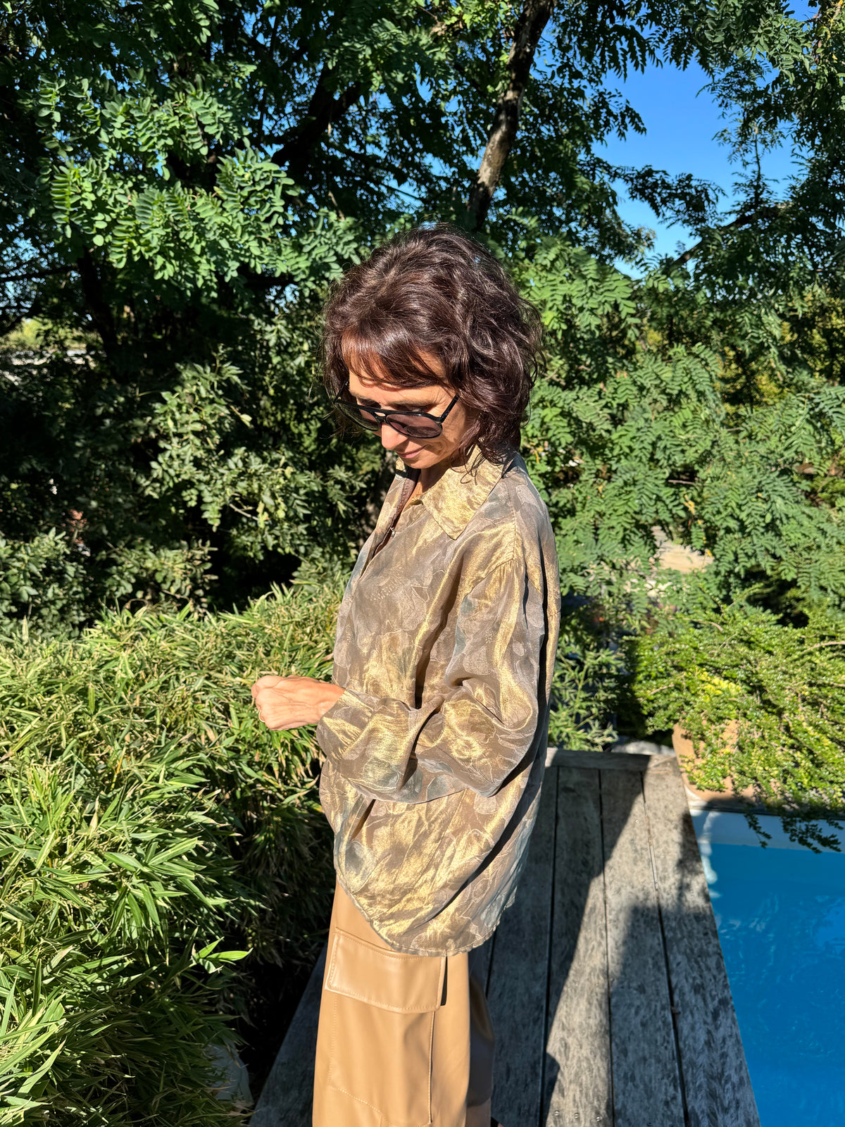 Blouse Paloma bronze