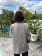 Blazer Over Léo Taupe