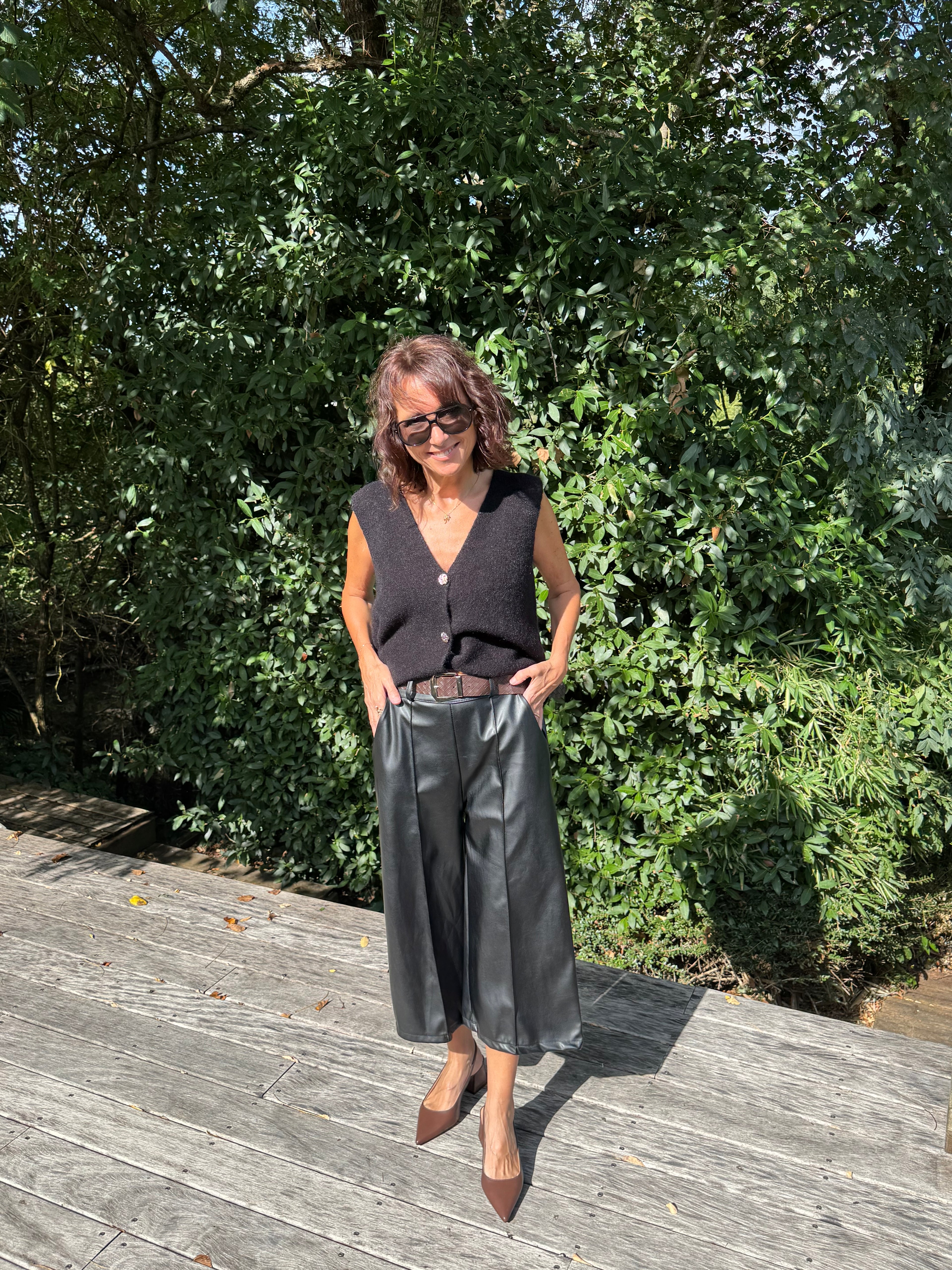 Pantalon 3/4 Cyril Noir