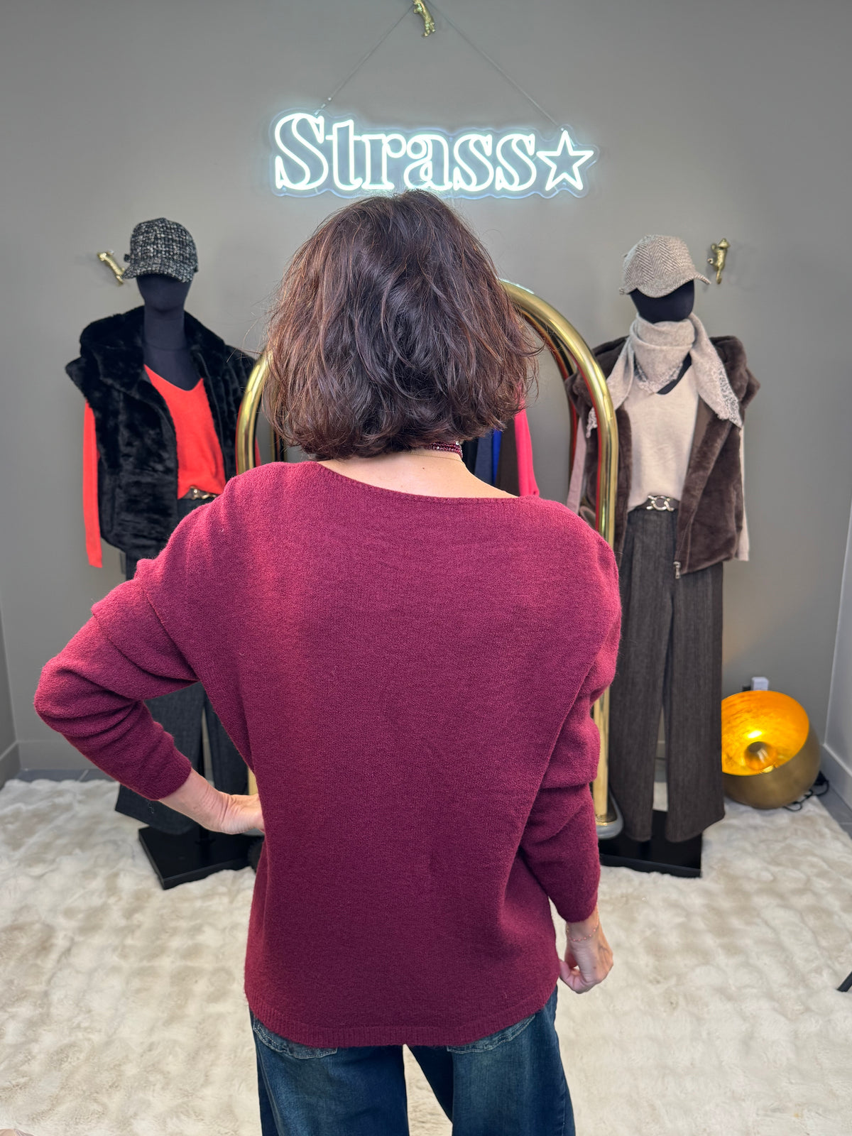 Pull Volli Bordeaux