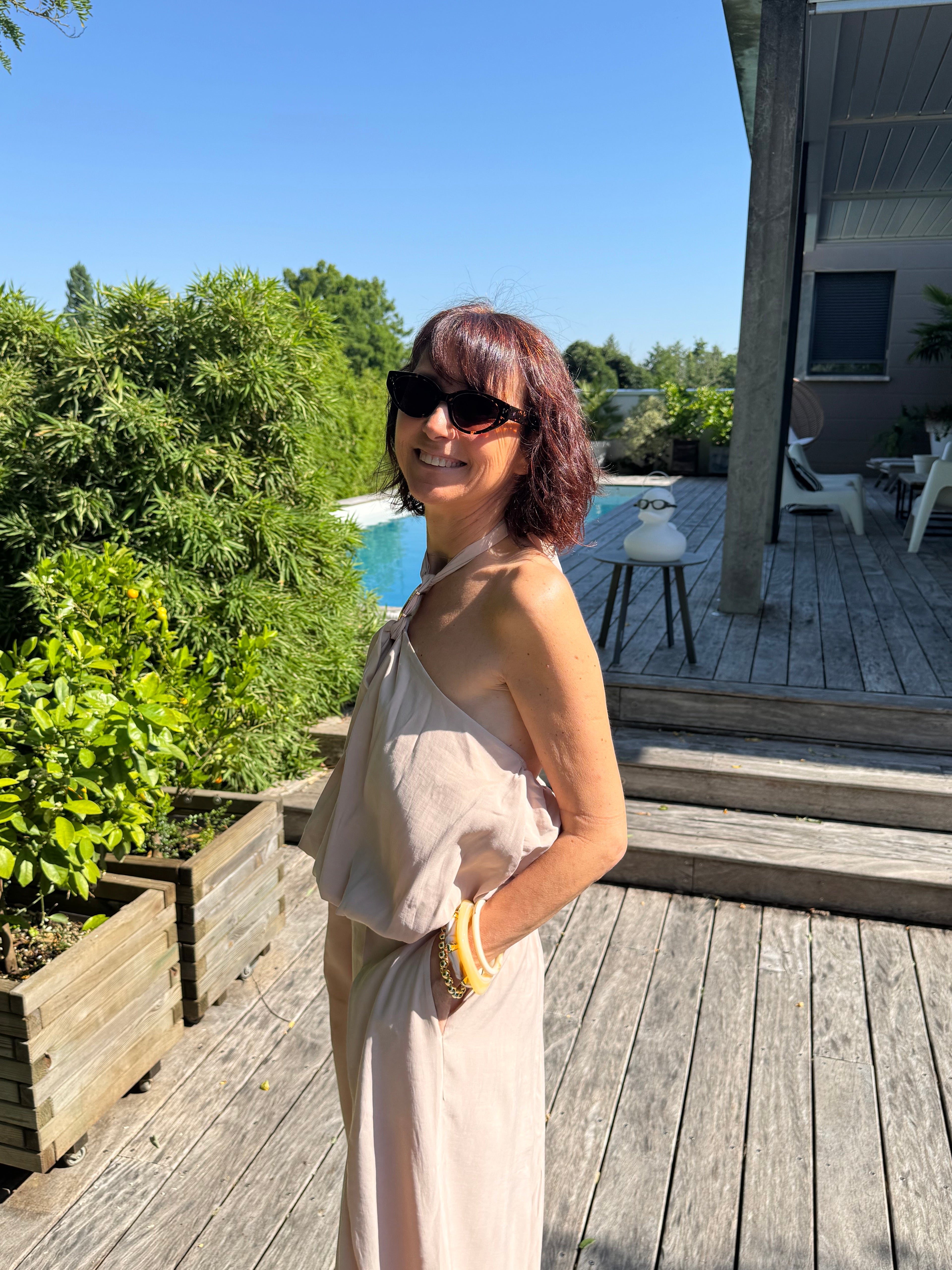 Top Dos Nu Capri Beige