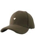Casquette Coeur Kaki