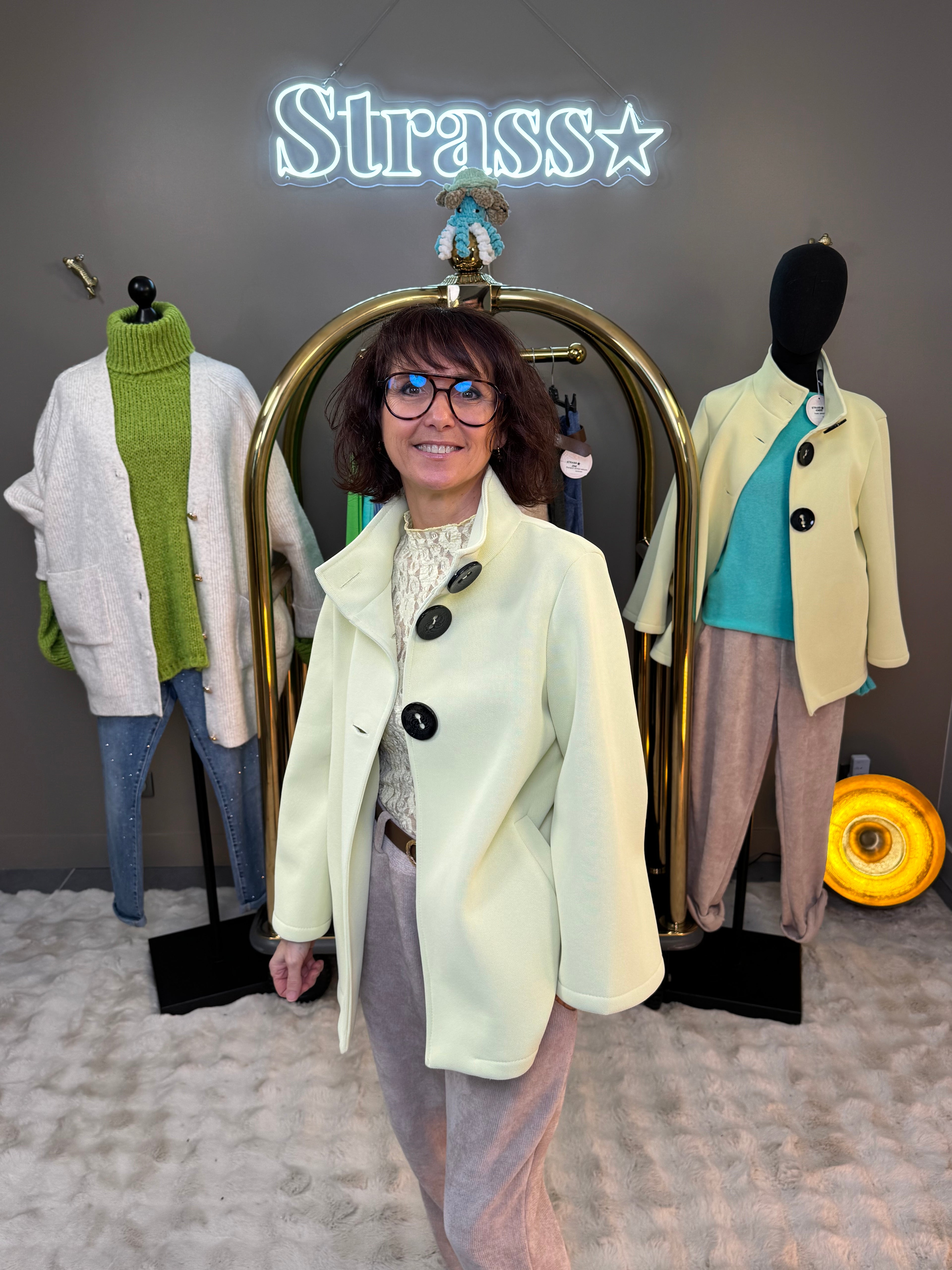Veste Alexandra Jaune