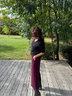 Pantalon 3/4 Alban Bordeaux