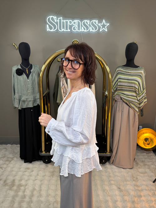Blouse Paula Blanche