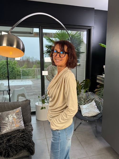 Haut Benitier Sylvain Beige