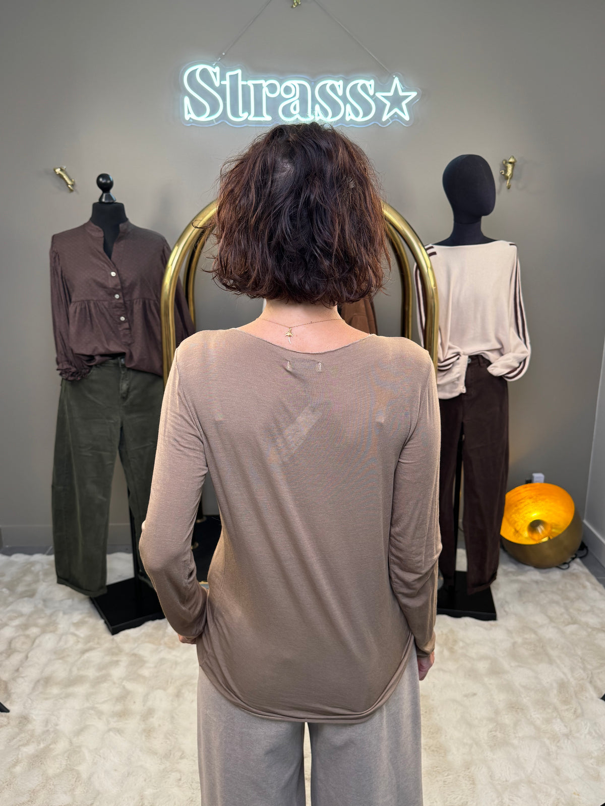 Tout Chaud Viscose et Cachemire Camel