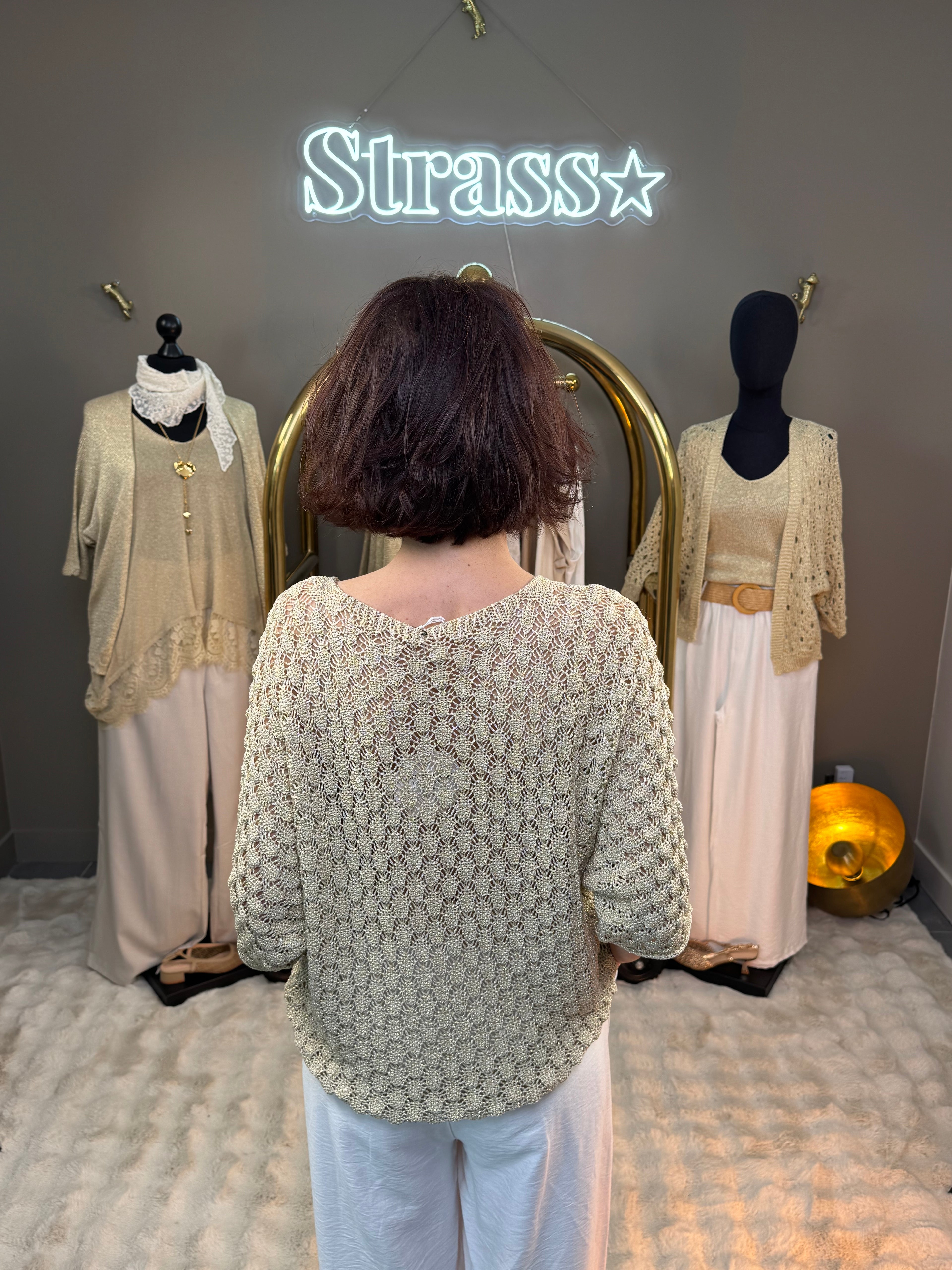 Pull Lurex Luciano Doré