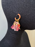 Boucles D’oreilles poisson pompon Choco