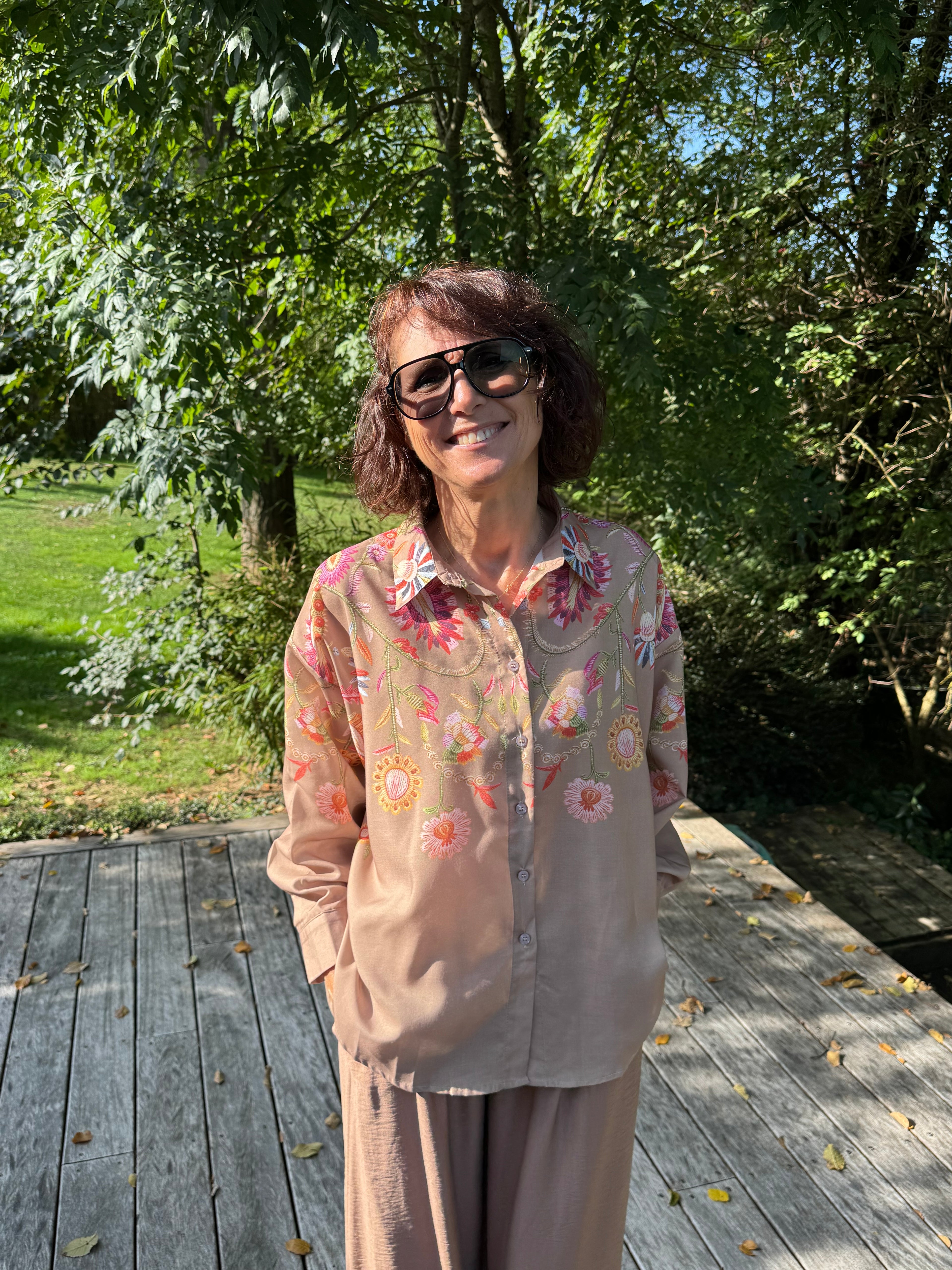 Chemise Flower Power