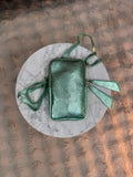 Pochette téléphone Vert d’Eau