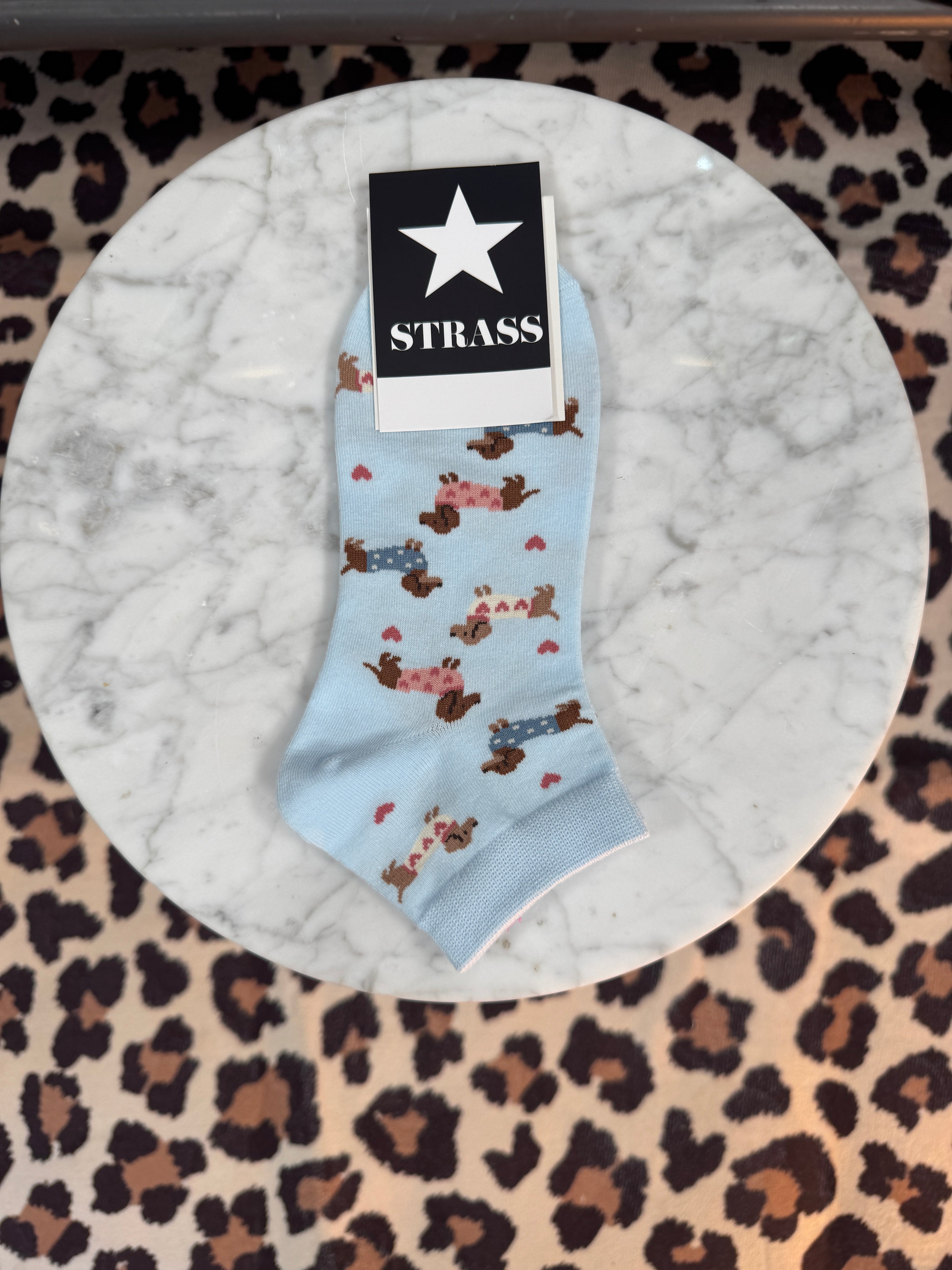 Chaussettes Lulu Le Teckel Bleu