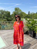 Robe Viscose Sunlight Rose