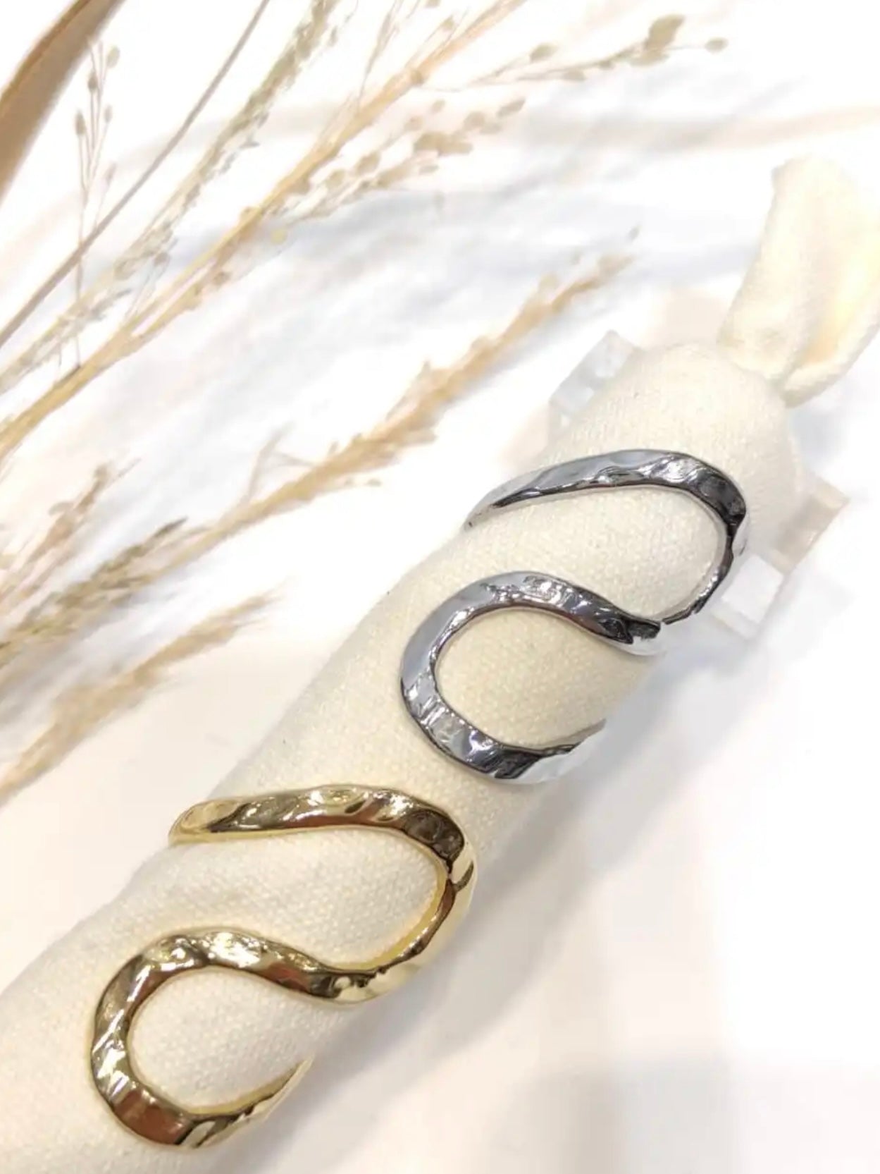 Bague Grand Huit Dorée