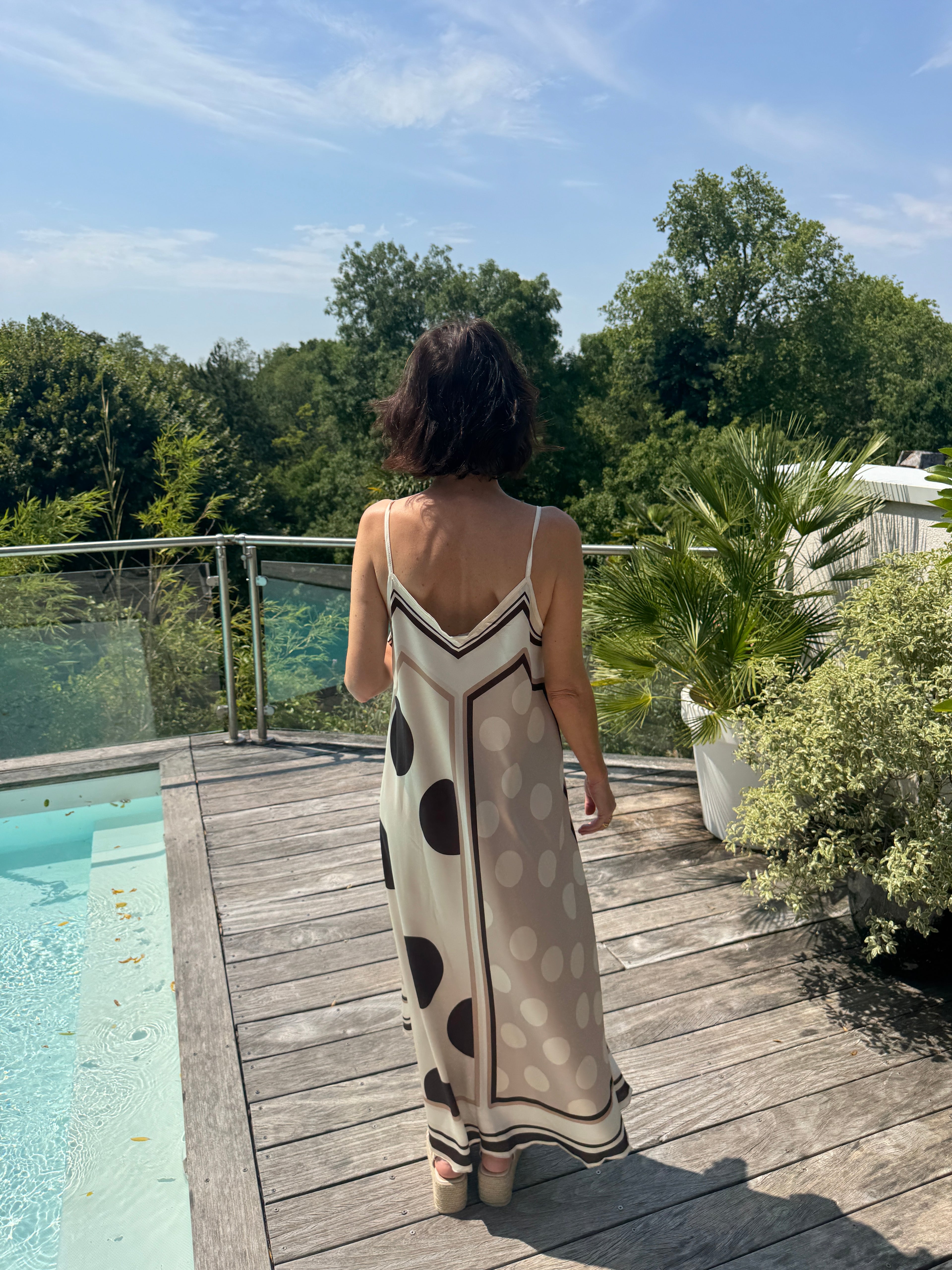 Robe Pois Raies