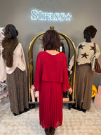 Robe Pépite Bordeaux