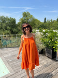 Robe canicule orange