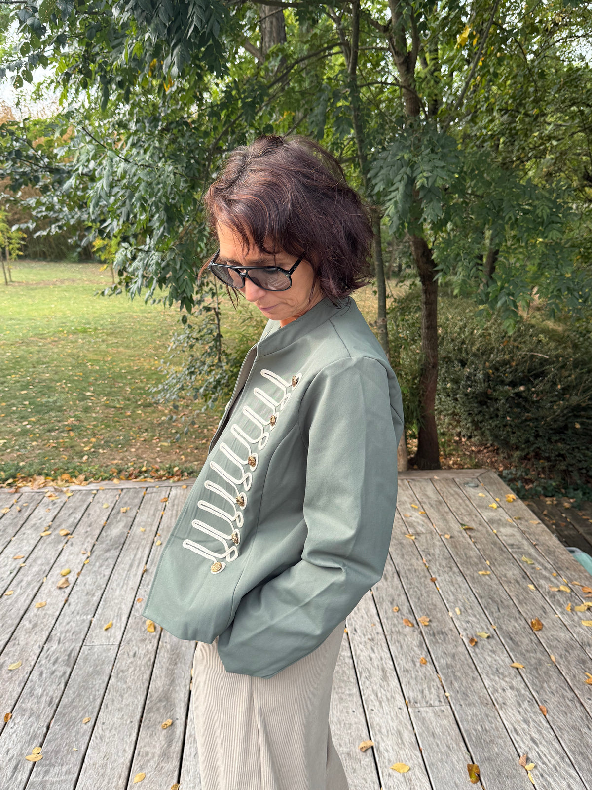 Veste colonel kaki