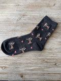 Chaussettes Teckel Grises