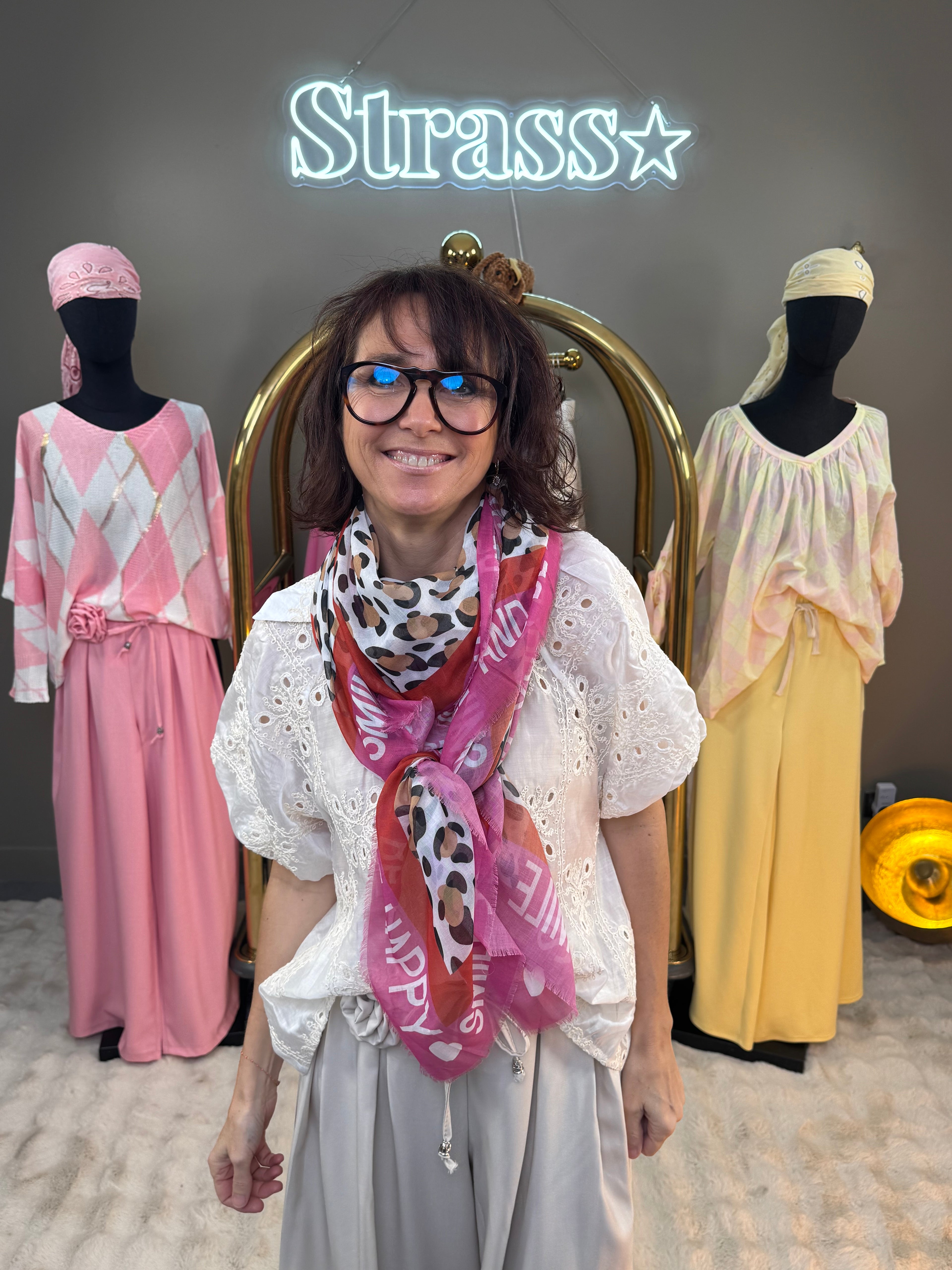 Foulard / Paréo Wild Love Fuschia