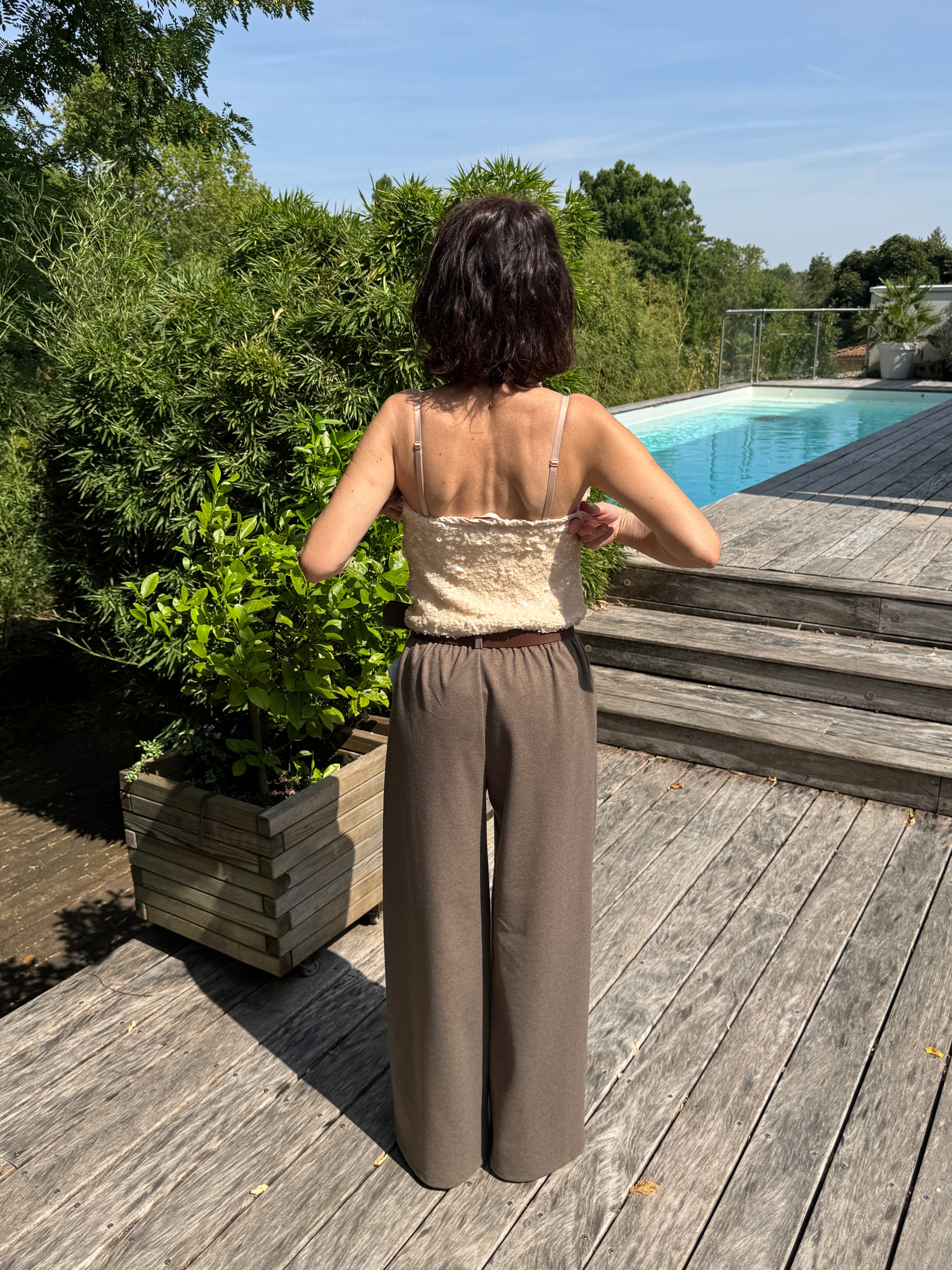 Pantalon Darling Taupe