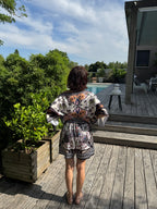 Ensemble Short Pink Floyd Noir
