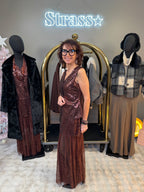 Ensemble New Year Champagne