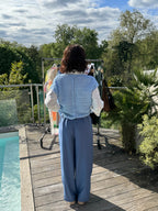 Pantalon Vico Bleu